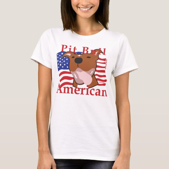 Pit Bull American tee (Vorderseite)