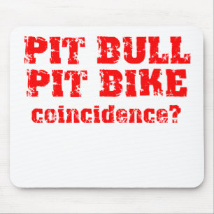 Pit Bull Dirt Bike Motocross Pit Bike Mauspad