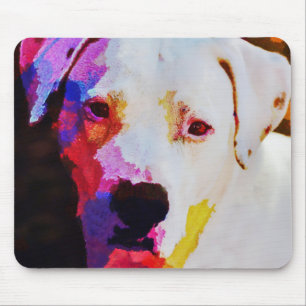 Pit Bull Dog Art Mouse Pad Mousepad