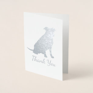 Pit Bull Dog Baby Dusche Blue Boy Pitbull Folienkarte