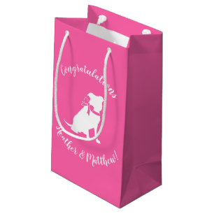 Pit Bull Dog Babydusche Pink Girl Pitbull Kleine Geschenktüte
