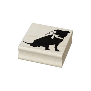 Pit Bull Dog Puppy Pitbull Gummistempel