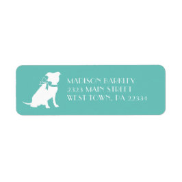 Pit Bull Dog Puppy Pitbull Label