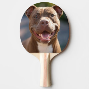 Pit Bull Foto anpassen Customize Tischtennis Schläger