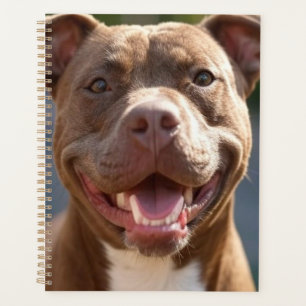 Pit Bull-Foto hinzufügen Anpassen Planer
