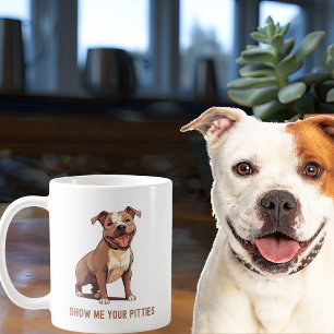Pit Bull Funny Personalisiert Kaffeetasse