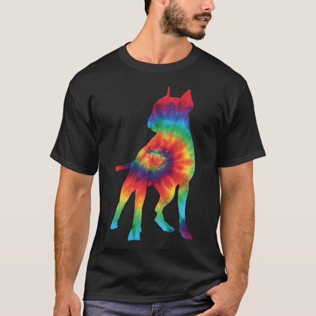 Pit Bull Gefärbte Krawatte 798 T-Shirt (Vorderseite)