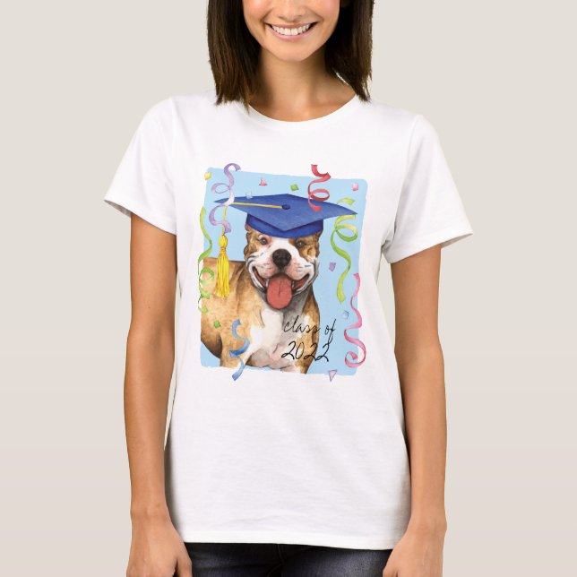 Pit Bull Graduate T - Shirt (Vorderseite)