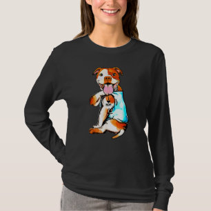 Pit Bull I Liebe Mama Tattoo Muttertag 1 T-Shirt