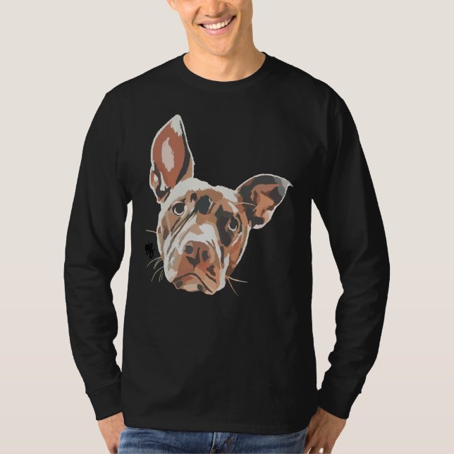 Pit Bull Labrador Mix Dog T-Shirt (Vorderseite)