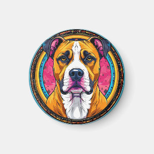 Pit Bull Liebhaber-Geschenk Magnet