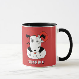 Pit Bull Lover Petey Lover Bull Terrier stecken au Tasse