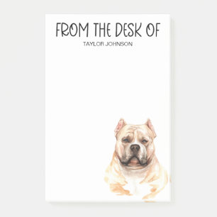 Pit Bull Lover Post-it Klebezettel