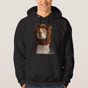 Pit Bull mit Hut Hoodie