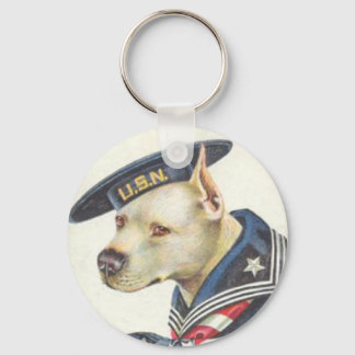 Pit Bull Navy Schlüsselanhänger