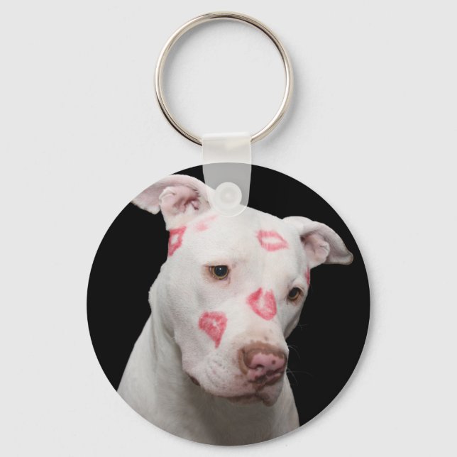 Pit bull schlüsselanhänger (Vorderseite)