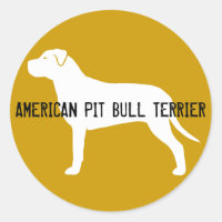 Pit Bull-Silhouette