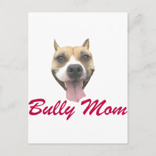 Pit Bull Smile Bully Mama Postkarte