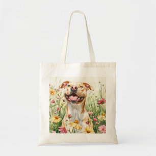 Pit Bull-Taschentuch – Geschenk für Hunde-Liebhabe Tragetasche