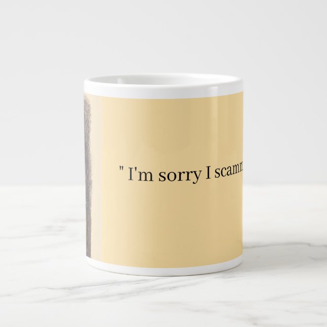 Pit Bull-Tasse Jumbo-Tasse (Vorderseite)