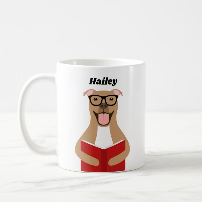 Pit Bull-Tasse Kaffeetasse (Links)