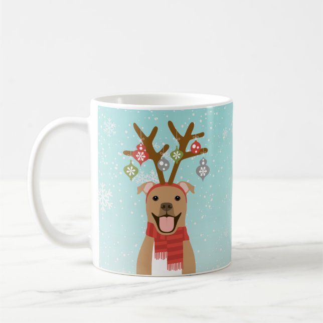 Pit Bull-Tasse Kaffeetasse (Links)