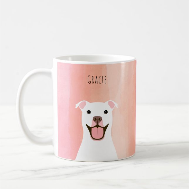 Pit Bull-Tasse Kaffeetasse (Links)