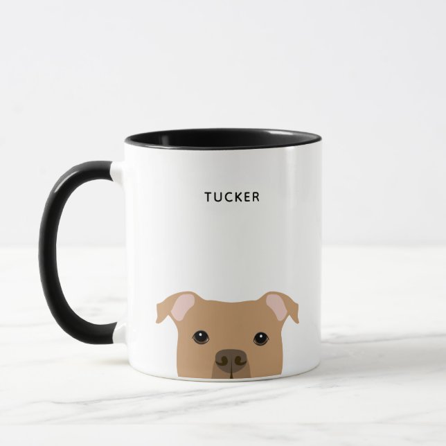 Pit Bull-Tasse Tasse (Links)