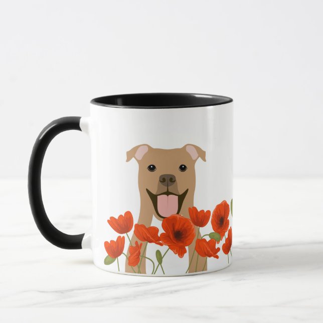Pit Bull-Tasse Tasse (Links)