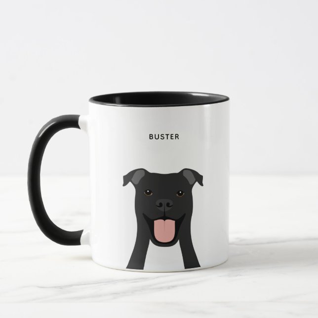 Pit Bull-Tasse Tasse (Links)