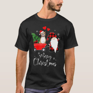Pit-Bull Terrier Dog Weihnachten mit Weihnachtsman T-Shirt