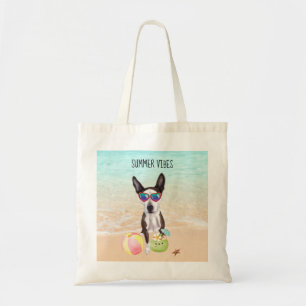 Pit Bull Terrier Mix Beach Tragetasche