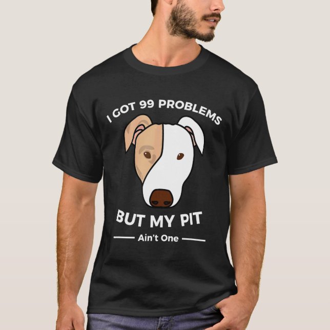 Pit Bull Terrier Shirt Liebe Pitbull Rettung Pitti (Vorderseite)