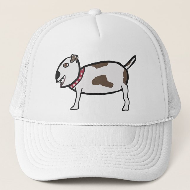 Pit Bull Terrier Truckerkappe (Vorderseite)