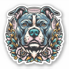 Pit Bull Vinyl Waterproof Hundekleber Aufkleber