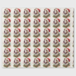 Pit Bull Weihnachtspapier Geschenkpapier