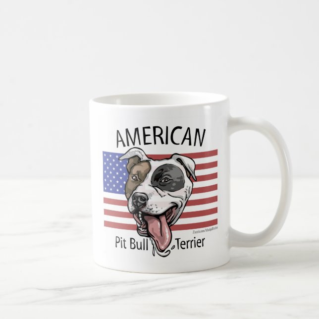 pit_bull_zazzle, pit_bull_zazzle tasse (Rechts)