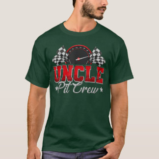 Pit Crew Rennen Racing Onkel Familie Geburtstagsfe T-Shirt