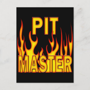 Pit Master Postkarte