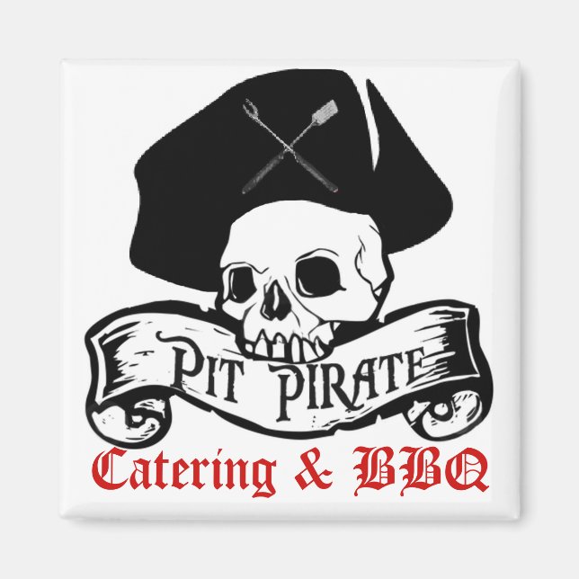 Pit Pirate Magnet (Vorne)