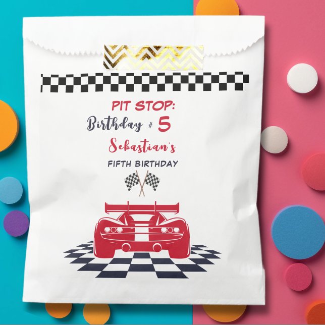 Pit Stopp Race Kindergeburtstag Geschenktütchen (Von Creator hochgeladen)