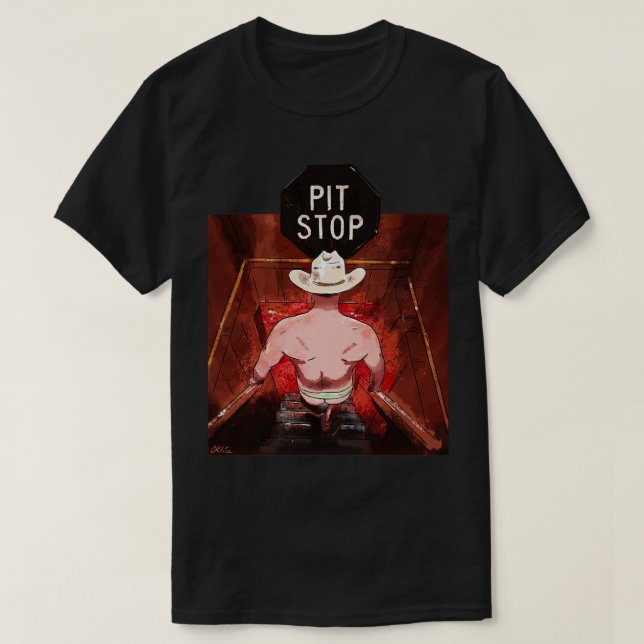 Pit Stopp T-Shirt (Design vorne)