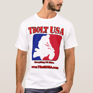 Pitbike Logo-T-Bolzen USA T-Shirt