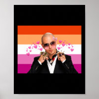 Pitbuler Lieben Spinnen und Lesben Sticker