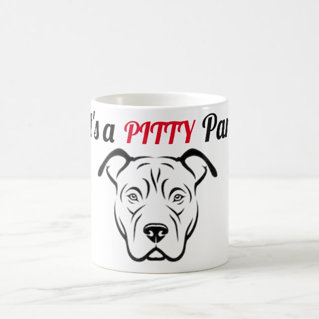 Pitbuler Tasse (Mittel)