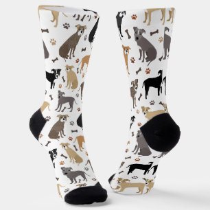 Pitbuli Paws and Bones Socken
