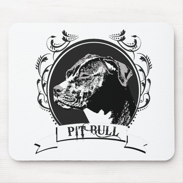 PITBULL (2) MOUSEPAD (Vorne)