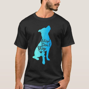 Pitbull Adoptiere Nicht Kaufen Pitbulls Hund Mama T-Shirt