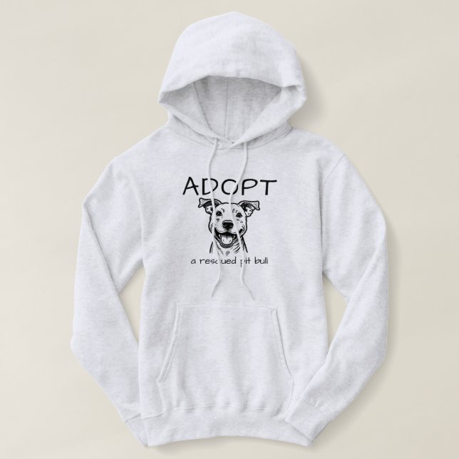 Pitbull Advocacy - Sweatshirt (Design vorne)