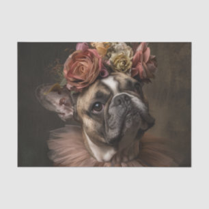 Pitbull als Prinzessin für Royals Seidenpapier